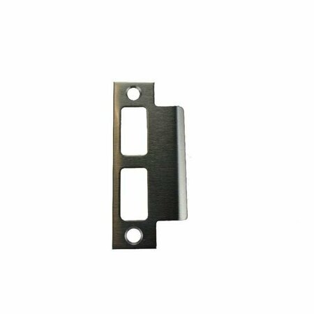 SCHLAGE COMMERCIAL 1-1/2in Lip L9000 ASA Strike Satin Stainless Steel Finish 10072630112